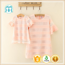 Venta caliente Niños ropa casual Bebé niña Vestido de mujer / ropa de adulto / mamá ropa / hijas